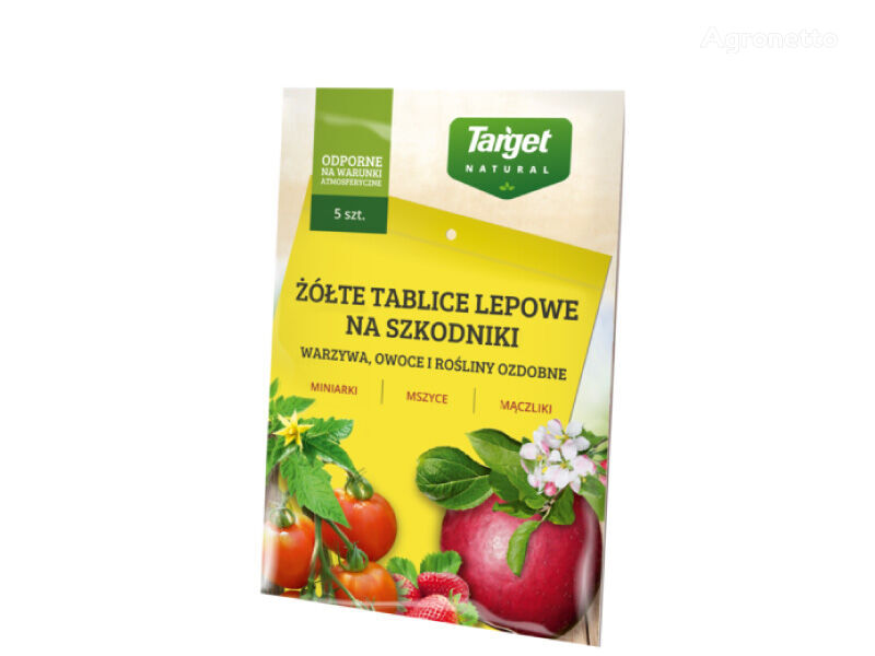 Żółte tablice lepowe Target – 5 sztuk surfactante para plantas nuevo