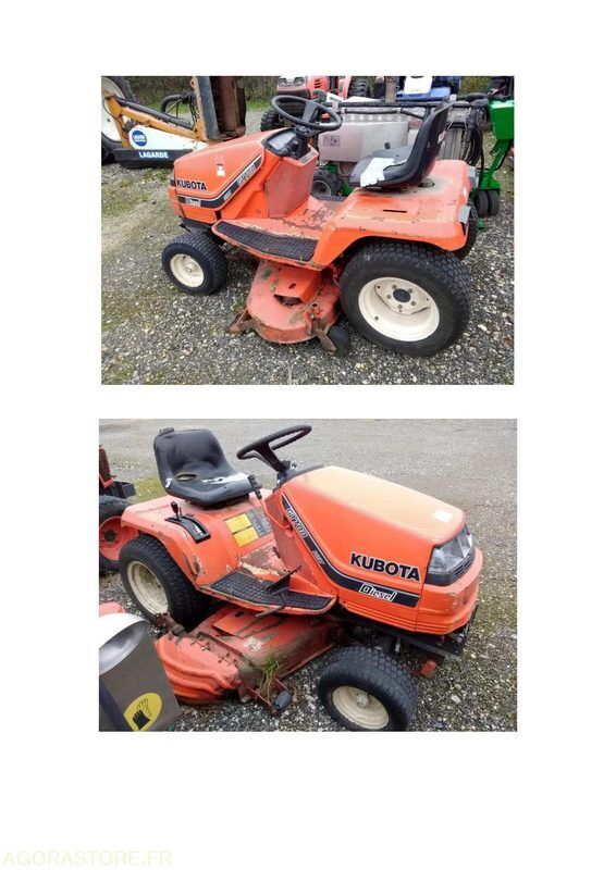 Kubota G1700  tractor cortacésped