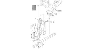 chasis para New Holland T6090 T6070  tractor de ruedas