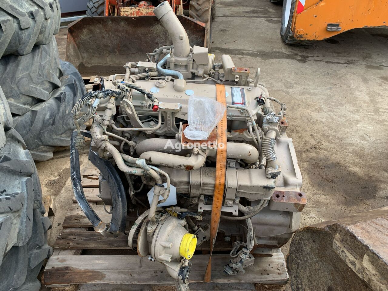 John Deere 4045HRT90 ENGINE motor para tractor de ruedas