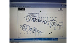 Claas Lexion przekładnia redukcyjna kompletna reductor para Claas Lexion cosechadora de cereales