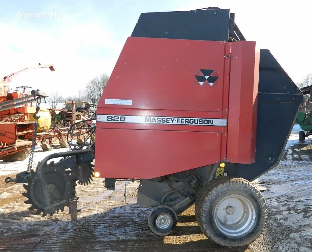 Massey Ferguson 828 rotoempacadora