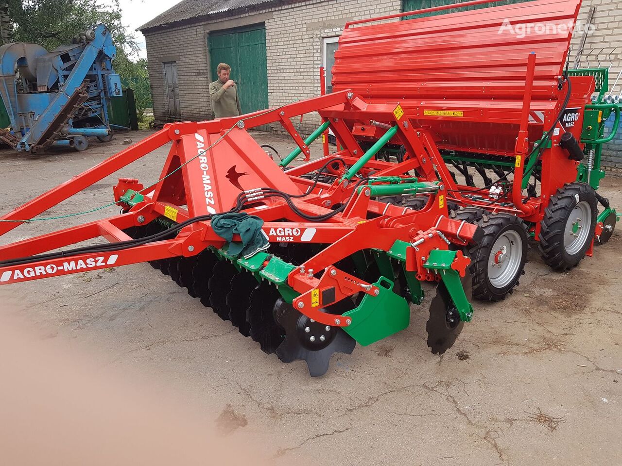 Agro-Masz Sivalka, kompleks pid traktor na 100 k.s.!!! sembradora mecánica nueva