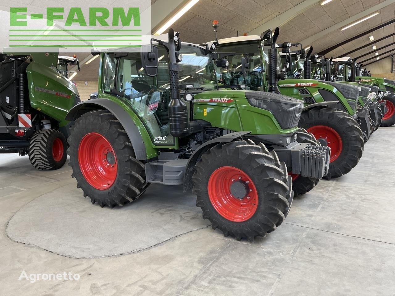 209 s gen3 tractor de ruedas