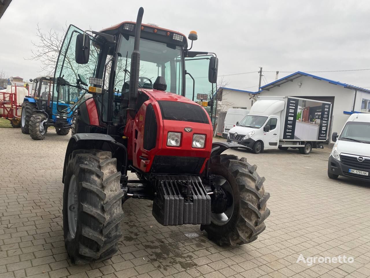 Belarus 1523 TRIMBLE  GFX-750 tractor de ruedas