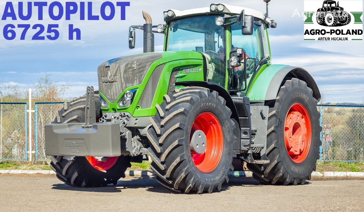 Fendt 939 - 6725 h - AUTOPILOT - 560 BAR - 2017 ROK tractor de ruedas