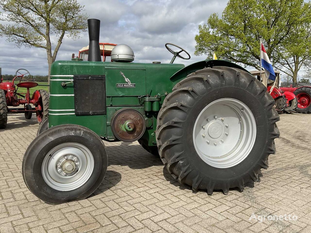 Field marshall Serie 3 Oldtimer tractor tractor de ruedas