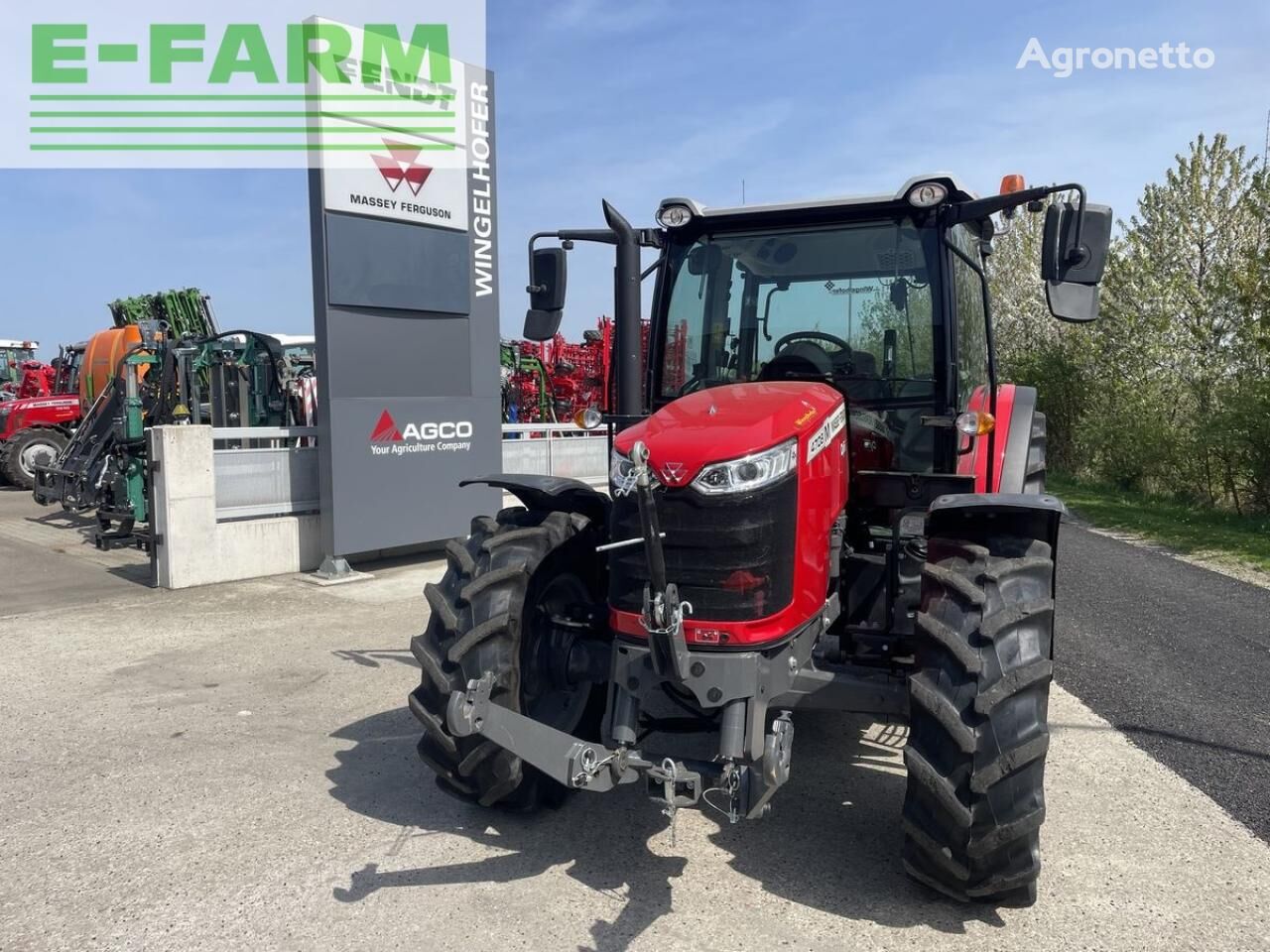 Massey Ferguson mf 4708 m kabine tractor de ruedas