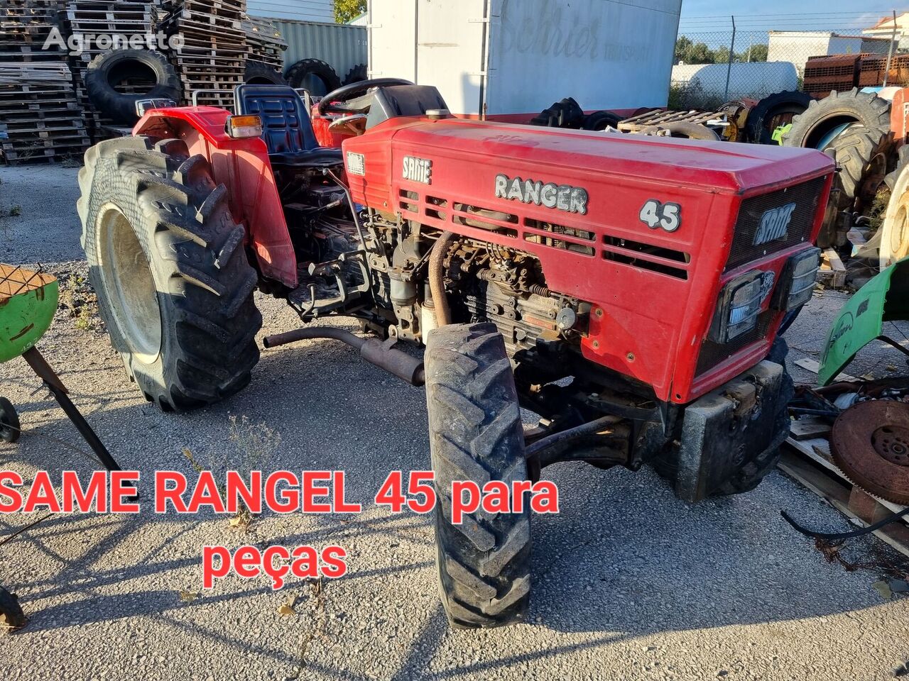 SAME RANGEL 45 tractor de ruedas para piezas