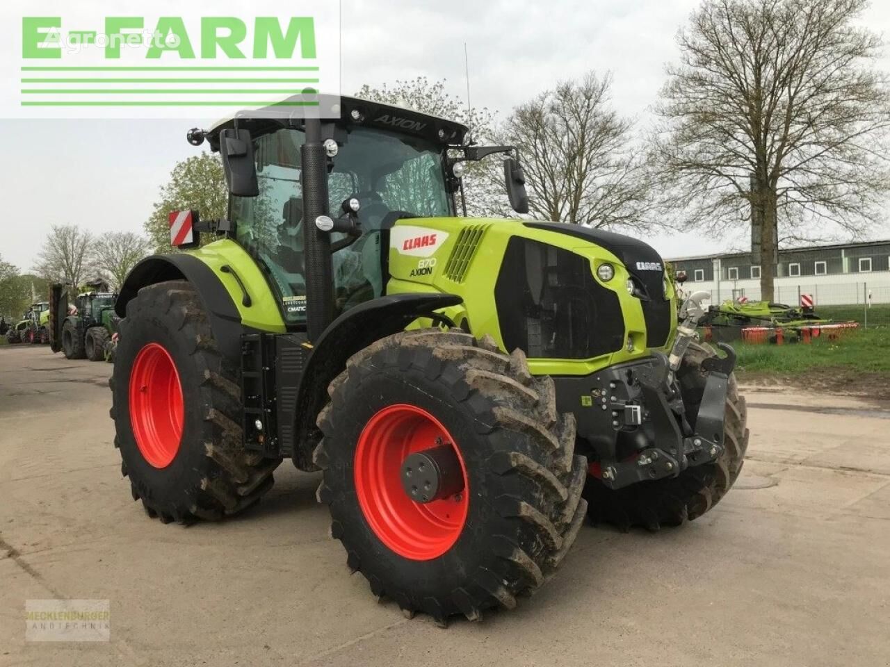 axion 870 cmatic tractor de ruedas